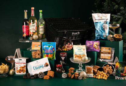 The Vegan &amp; Gluten Free Christmas Feast Hamper with Alcohol-Free Trio