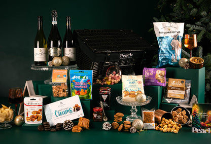The Vegan &amp; Gluten Free Christmas Feast Hamper with Wine Trio