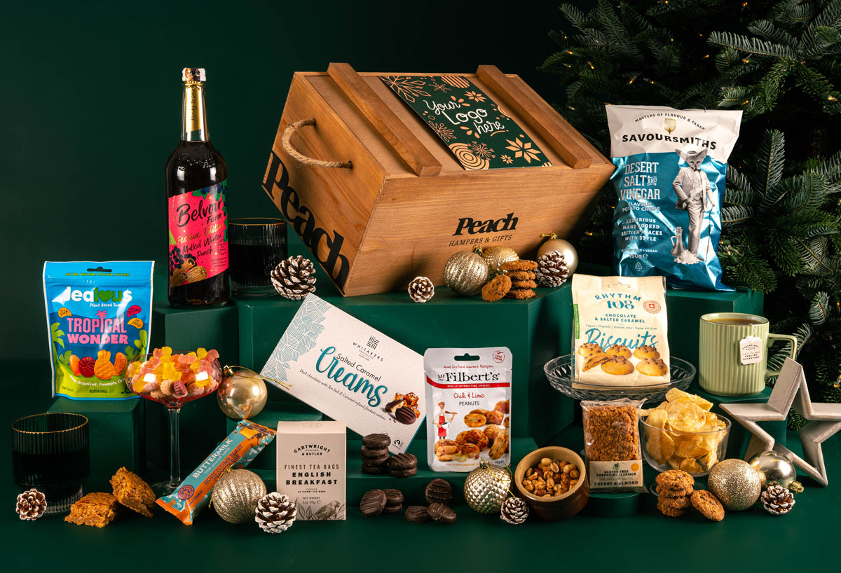 The Branded Vegan &amp; Gluten Free Fireside Feast Christmas Hamper
