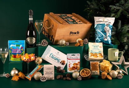 The Vegan &amp; Gluten Free Fireside Feast Hamper - Personalised
