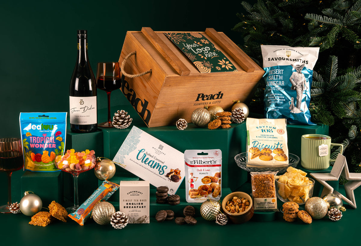 The Branded Vegan &amp; Gluten Free Fireside Feast Christmas Hamper