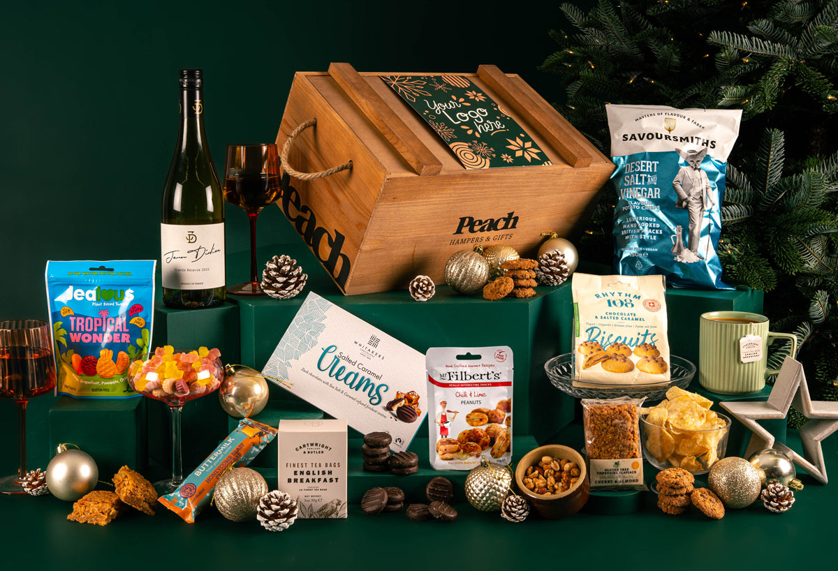 The Branded Vegan &amp; Gluten Free Fireside Feast Christmas Hamper