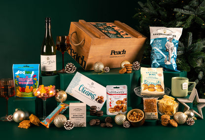 The Vegan &amp; Gluten Free Fireside Feast Hamper - Personalised