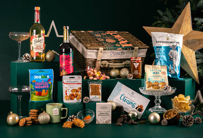 The Vegan &amp; Gluten Free Gold Star Hamper - Personalised