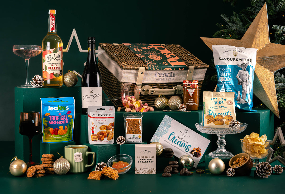 The Vegan &amp; Gluten Free Gold Star Hamper - Personalised
