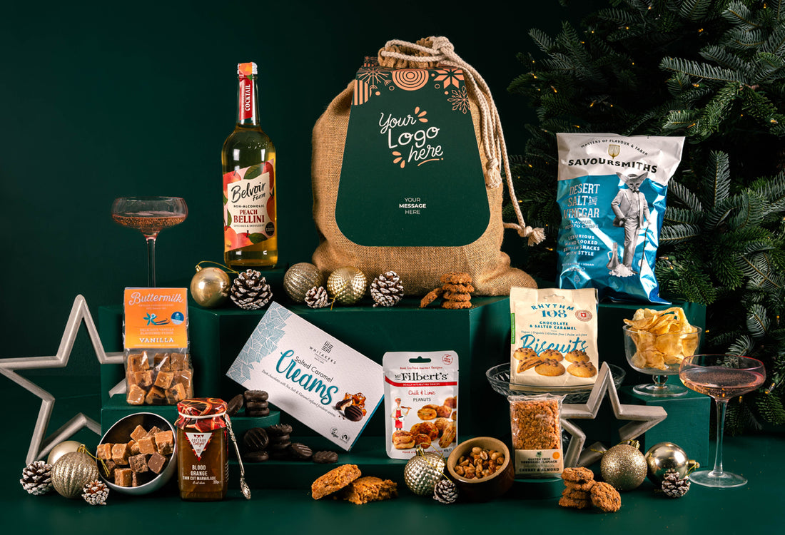 The Vegan &amp; Gluten Free Taste Of Christmas Branded Hamper