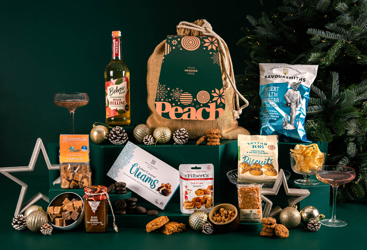The Vegan &amp; Gluten Free Taste Of Christmas Personalised Hamper