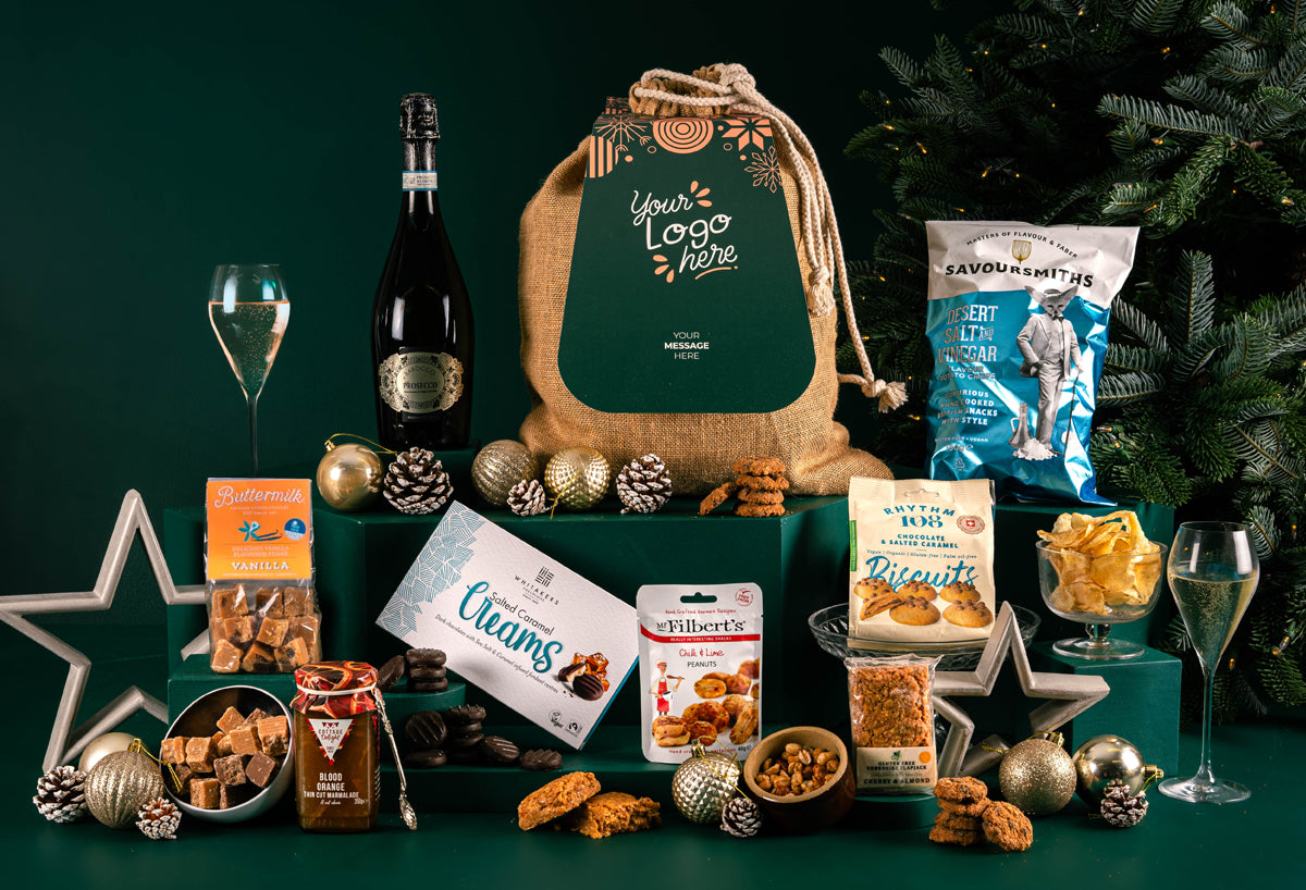The Vegan &amp; Gluten Free Taste Of Christmas Branded Hamper