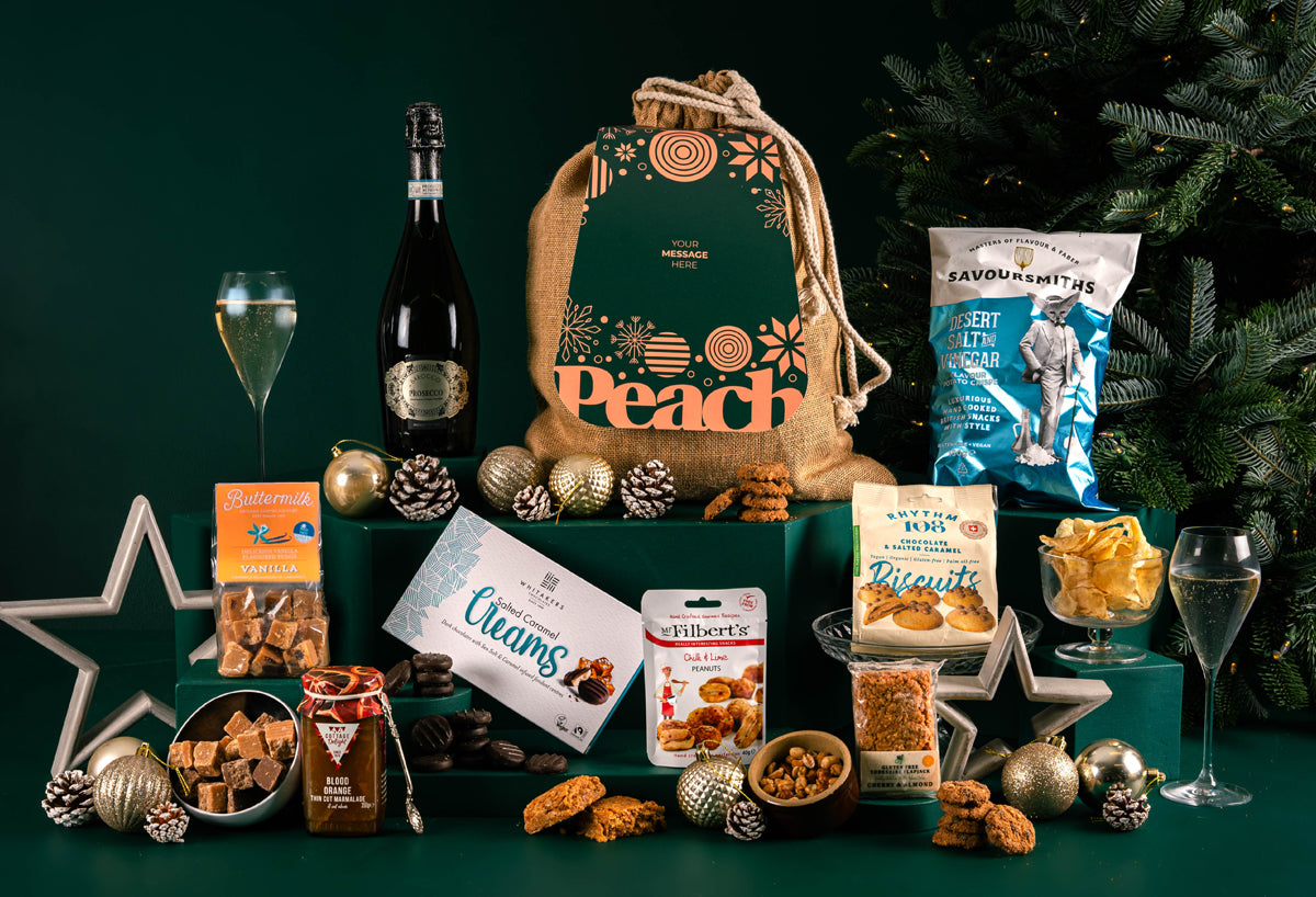 The Vegan &amp; Gluten Free Taste Of Christmas Personalised Hamper