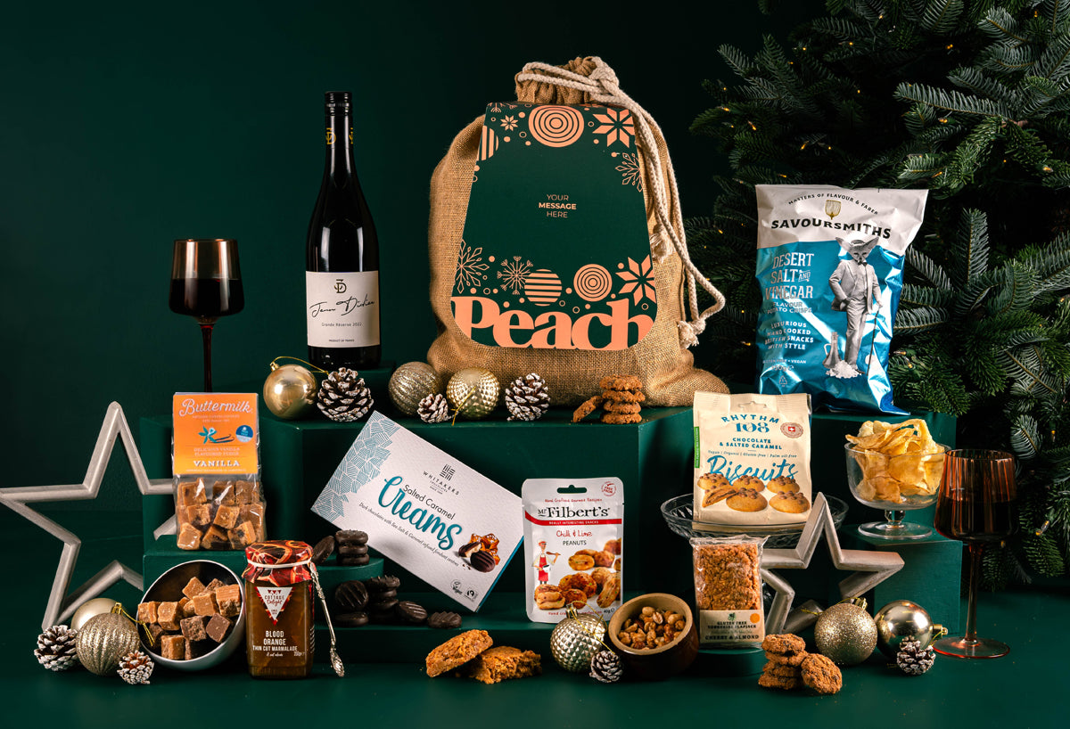 The Vegan &amp; Gluten Free Taste Of Christmas Personalised Hamper