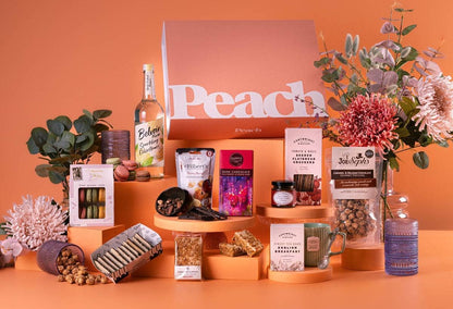 Peach Hampers Corporate Hampers Alcohol-Free The Seriously Good Personalised Anniversary Hamper
