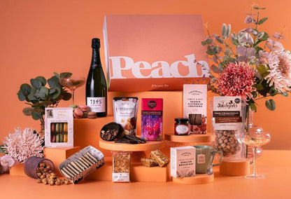 Peach Hampers Corporate Hampers Award-Winning Champagne The Seriously Good Personalised Anniversary Hamper