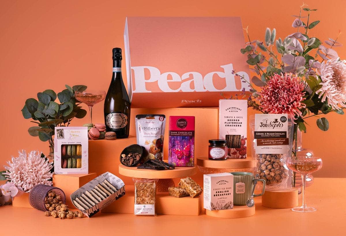 Peach Hampers Corporate Hampers Award-Winning Prosecco The Seriously Good Corporate Hamper