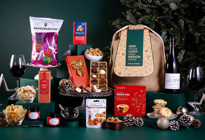 Peach Hampers Corporate Hampers Award-Winning Prosecco The Taste Of Christmas Hamper with Prosecco