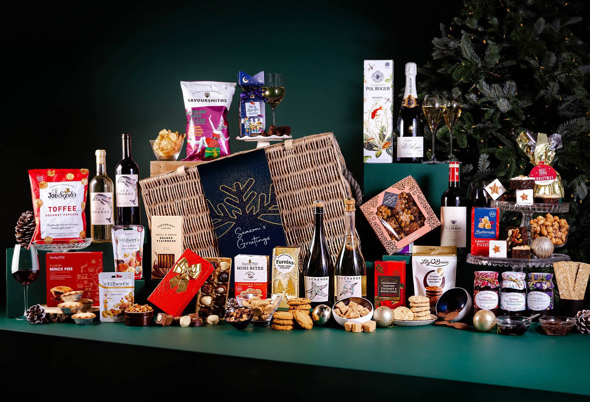 The Extravaganza Christmas Personalised Hamper – Peach Hampers