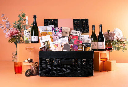 Peach Hampers Corporate Hampers Default The Magnificent Corporate Hamper with Wine &amp; Champagne